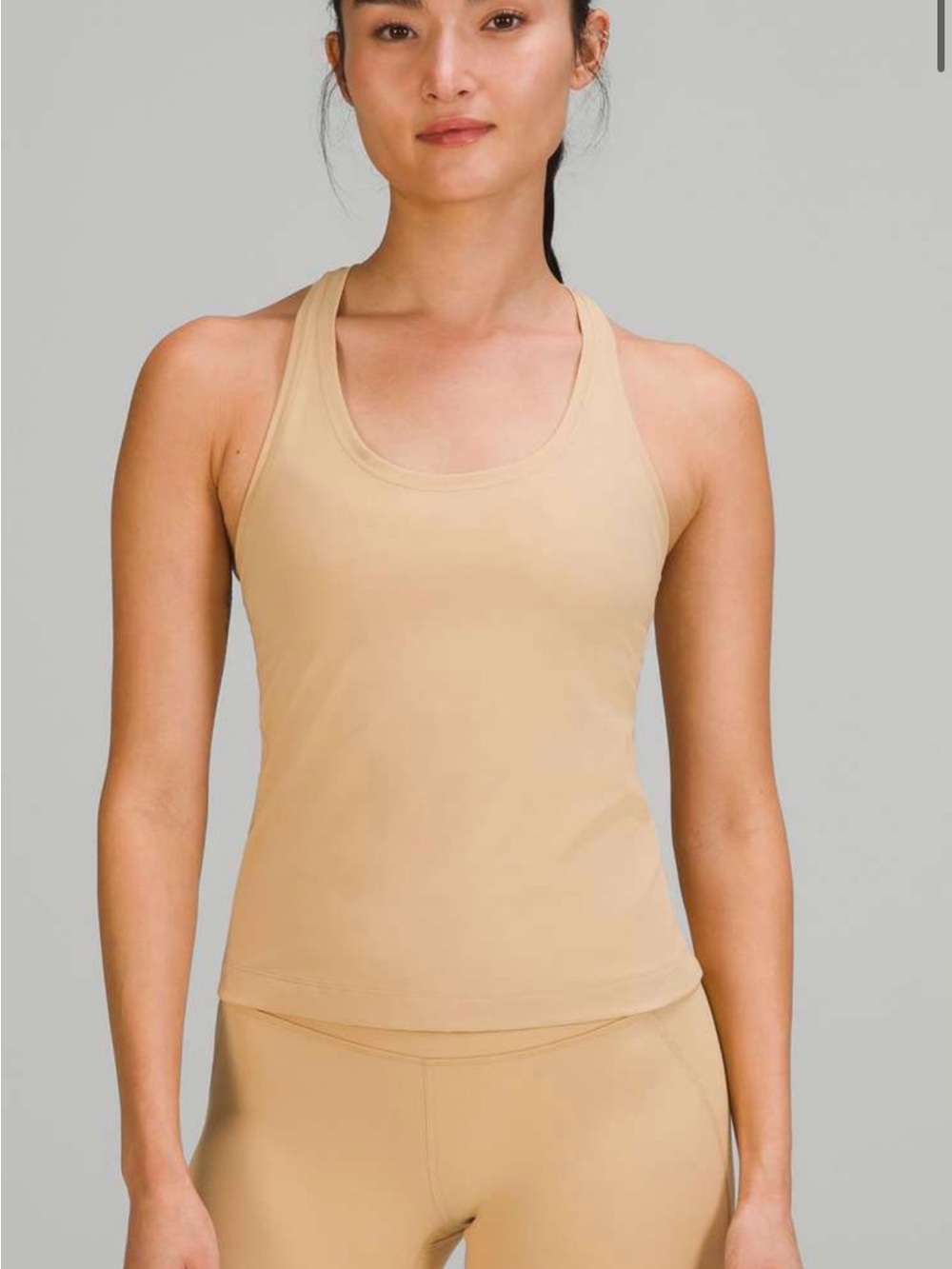 Lululemon Cool Racerback Short Tank Top *Nulu
Pecan Tan size 6
